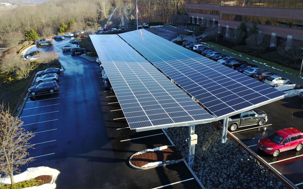 Power Your EV or Home With Solar Clean Energy From a Solar Carport