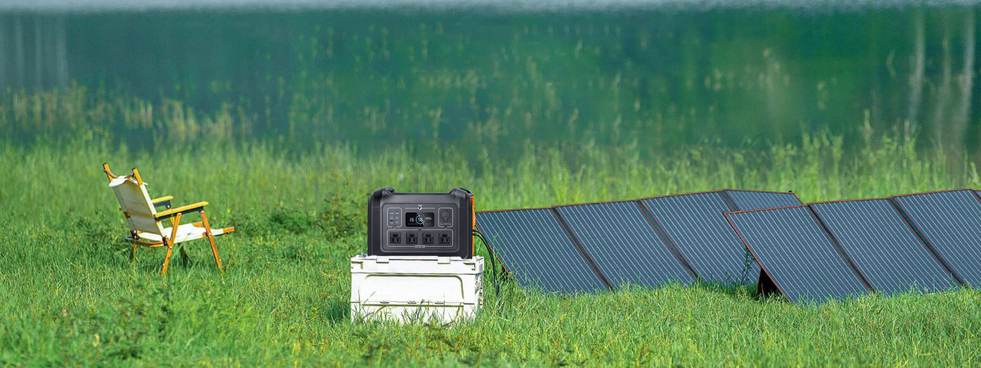 portable solar power station